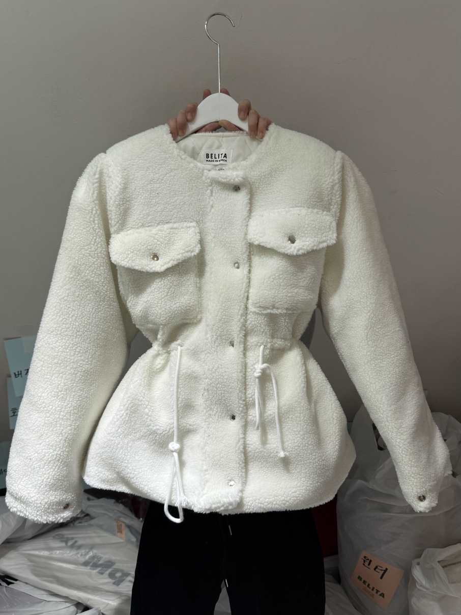 BELITA-L東大門㊣代購女士新款休閑人氣職業25秋冬短款大衣BELITA-L短款大衣