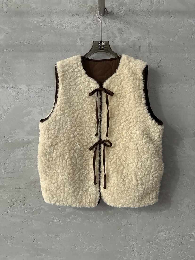 COME OPEN東大門㊣直郵女裝新款熱賣推薦真品馬甲毛皮雙面COMP-(COME OPEN)馬甲