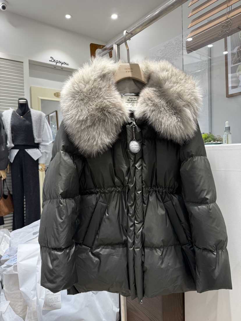 DE GO YOU韓國代購㊣女士新款熱賣推薦25秋冬真品短款羽絨服DE GO YOU短款羽絨服