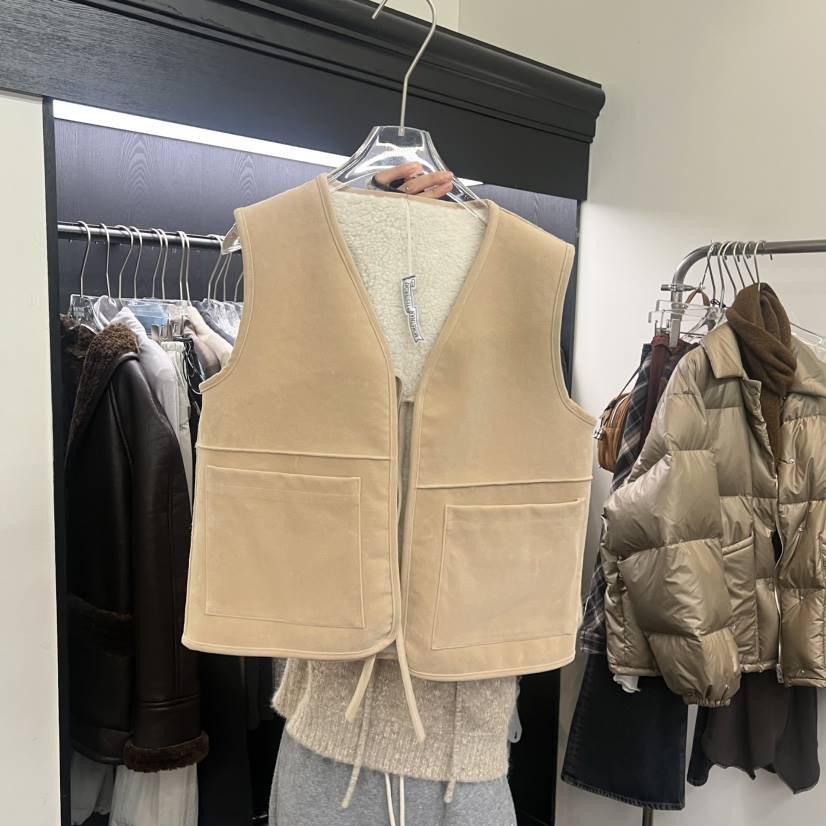 MORE THAN YESTERDAY/LOVE YOU SO MUCH韓國代購㊣女裝新款時尚馬甲不含內搭LYSM/MORE THAN YESTERDAY馬甲