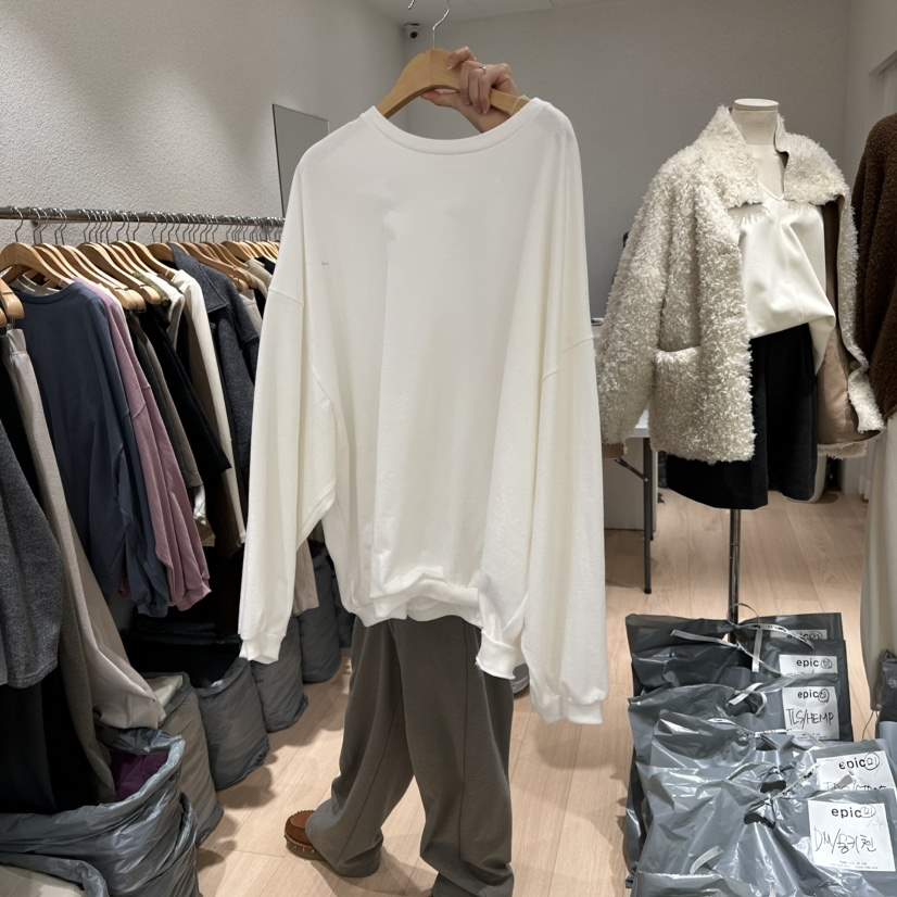 EPIC-S東大門㊣實拍女士新款休閑人氣真品25秋冬推薦時尚衛衣EPIC-S衛衣