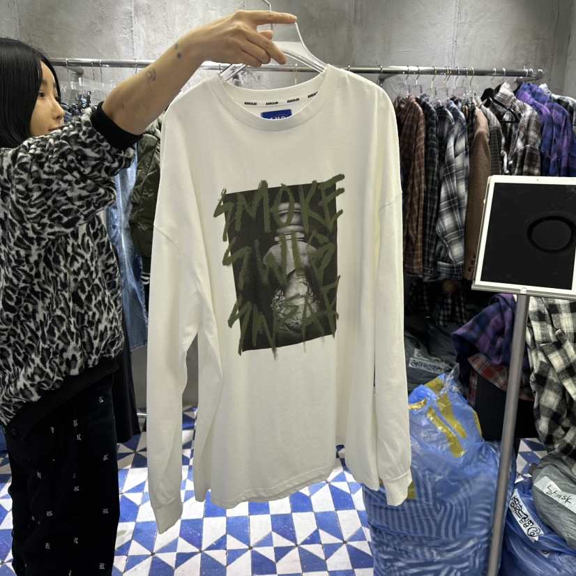 AMOUR東大門㊣直郵女裝新品休閑熱賣真品時尚職業25秋冬長袖T恤AMOUR長袖T恤