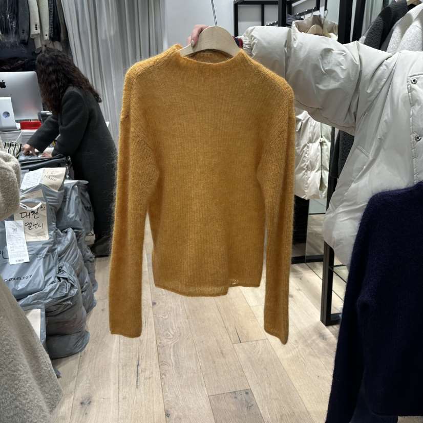 BRUNI/RICOTTA韓國代購㊣女裝新款人氣職業真品25秋冬針織衫BRUNI/RICOTTA針織衫