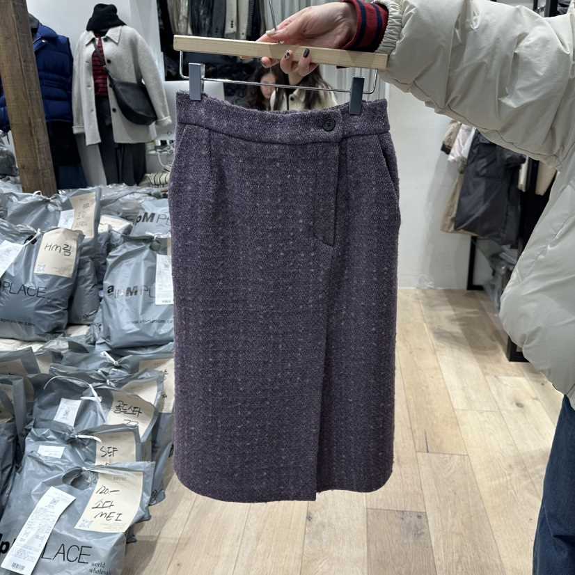 BRUNI/RICOTTA東大門㊣直郵女裝新款25秋冬真品職業時尚長裙BRUNI/RICOTTA長裙