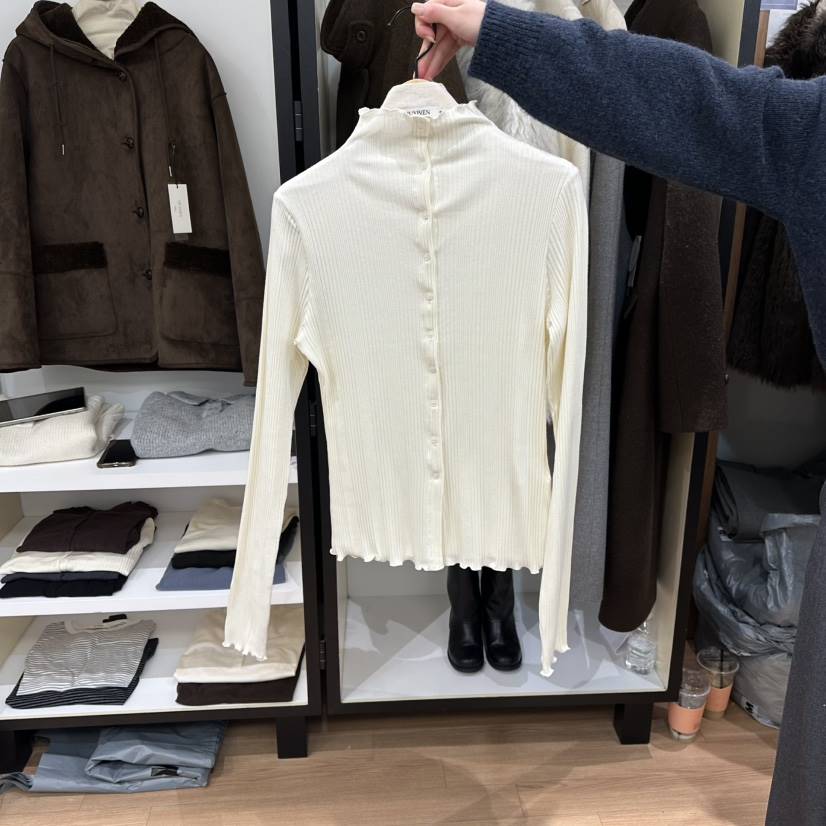 MUYBIEN東大門㊣實拍女裝新品時尚人氣熱賣25秋冬真品針織衫MUYBIEN針織衫