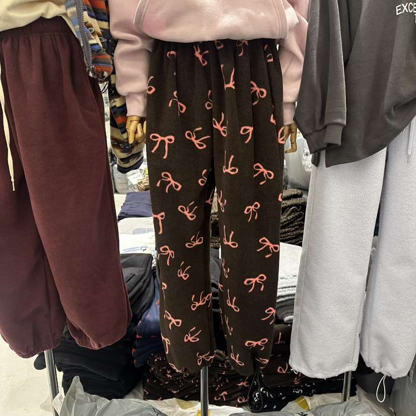 COMBO韓國直郵㊣女士新款休閑時尚推薦真品25秋冬熱賣休閑褲COM_BO休閑褲