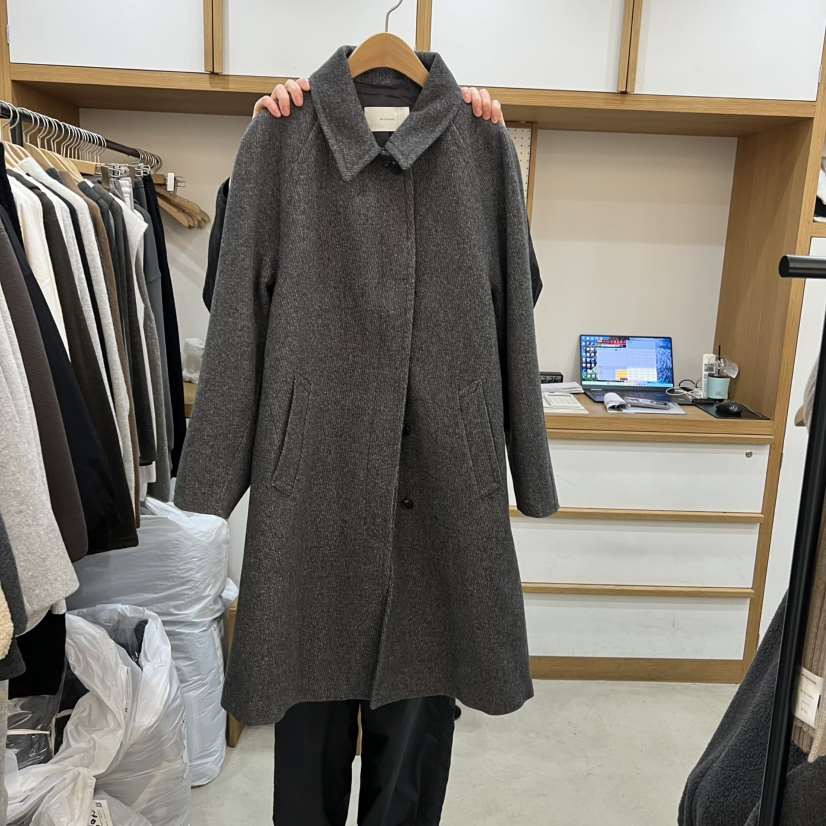 ARCHITEKT東大門㊣實拍女士新品真品25秋冬休閑時尚中長款大衣ARCHITEKT中長款大衣