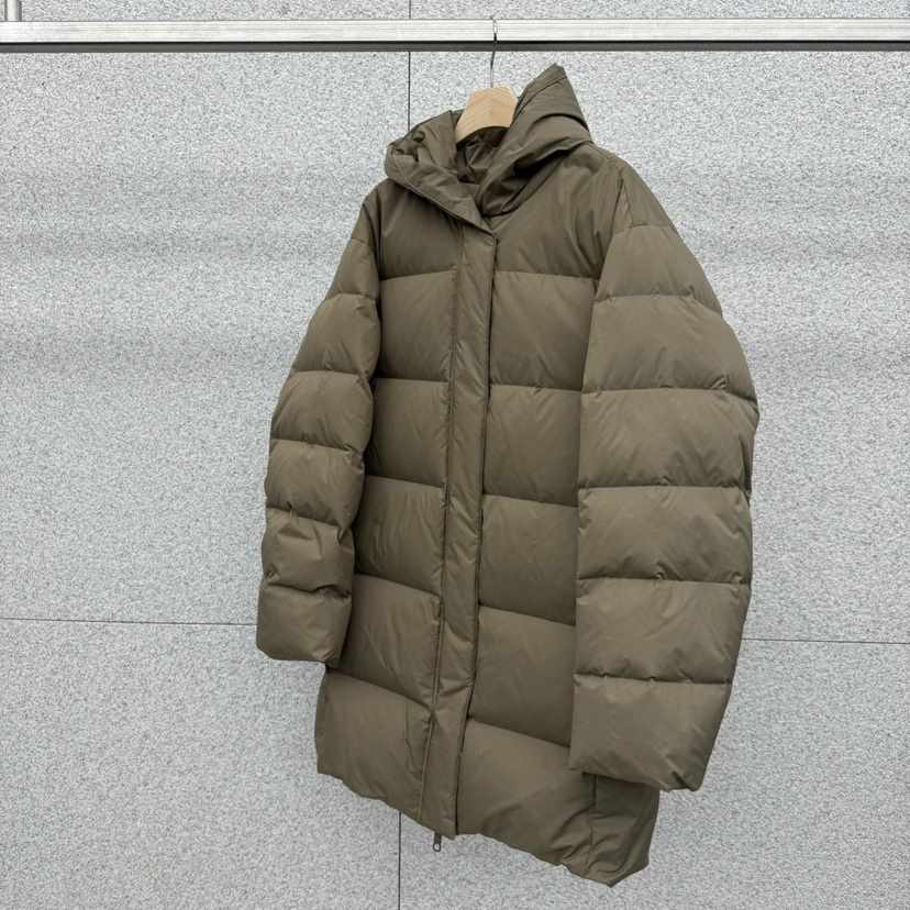 AT THE BAGEL東大門㊣實拍女裝新品休閑時尚人氣長款羽絨服AT THE BAGEL長款羽絨服