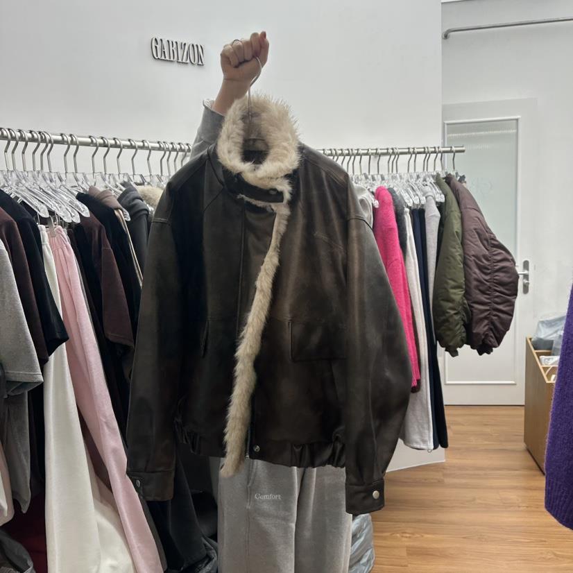 GABIZON東大門㊣直郵女裝新款熱賣25秋冬休閑時尚職業人氣夾克GABIZON夾克