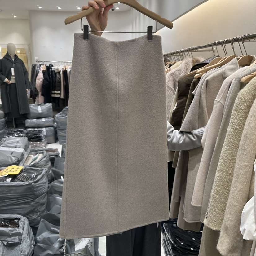 BLUEI-D韓國代購㊣女士新品真品職業25秋冬熱賣時尚人氣長裙Blue i-d長裙