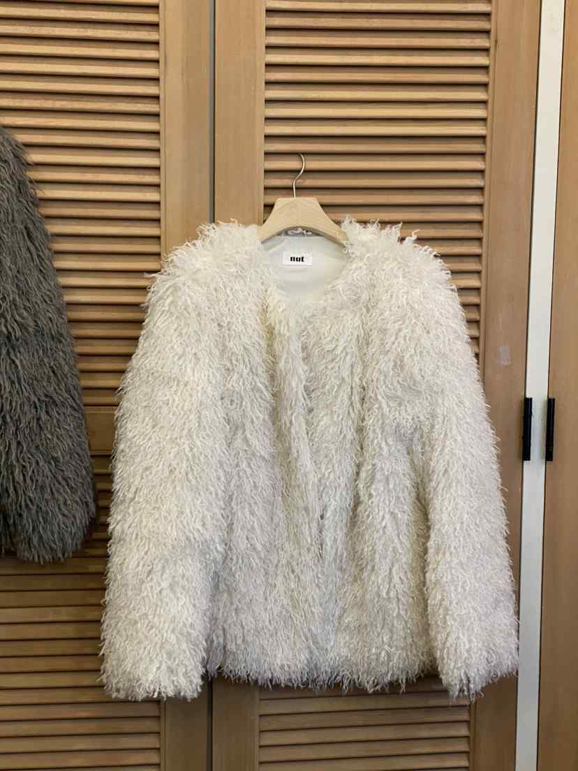 NUT韓國直郵㊣女裝新款職業真品熱賣推薦時尚休閑25秋冬短款大衣NUT短款大衣