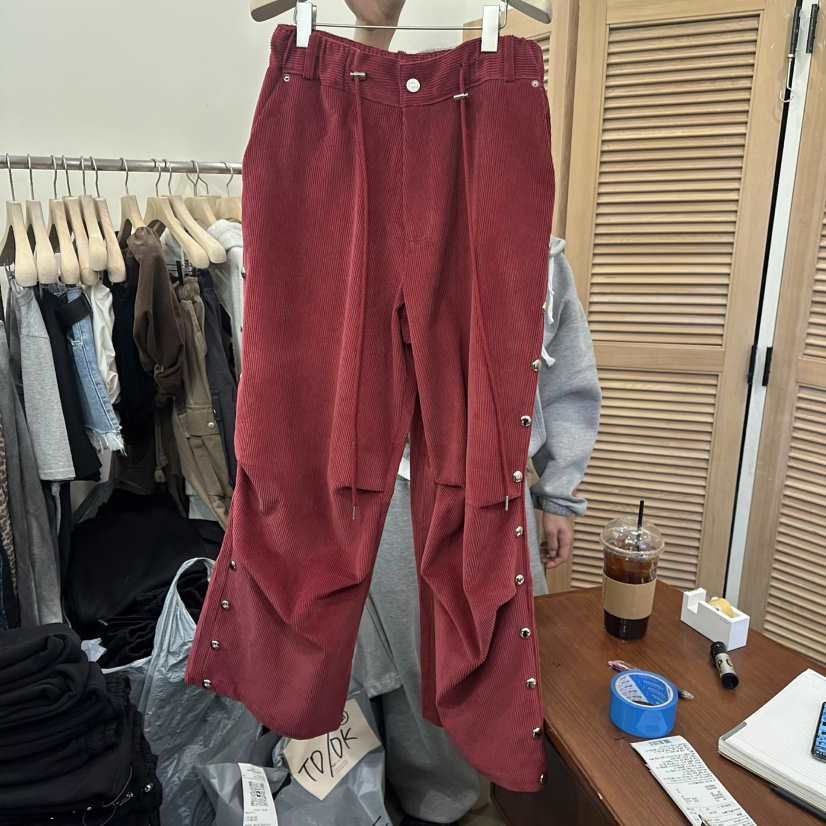 NUT韓國代購㊣女裝新款真品25秋冬推薦人氣休閑時尚職業休閑褲NUT休閑褲