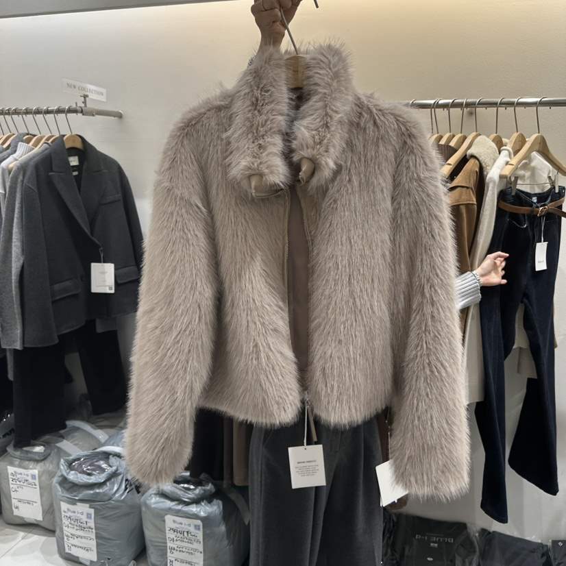 BLUEI-D東大門㊣直郵女裝新款時尚職業休閑推薦熱賣25秋冬夾克Blue i-d夾克