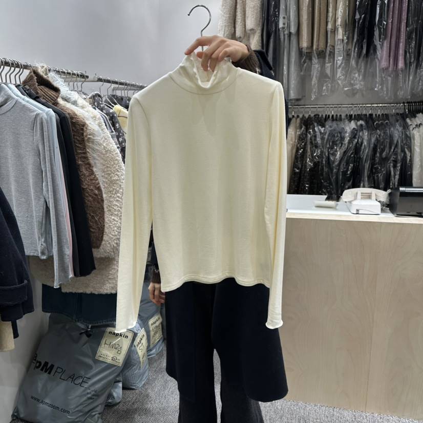 ANNA VERRY-P東大門㊣代購女裝新款時尚熱賣休閑長袖T恤天絲ANNA VERRY-P長袖T恤