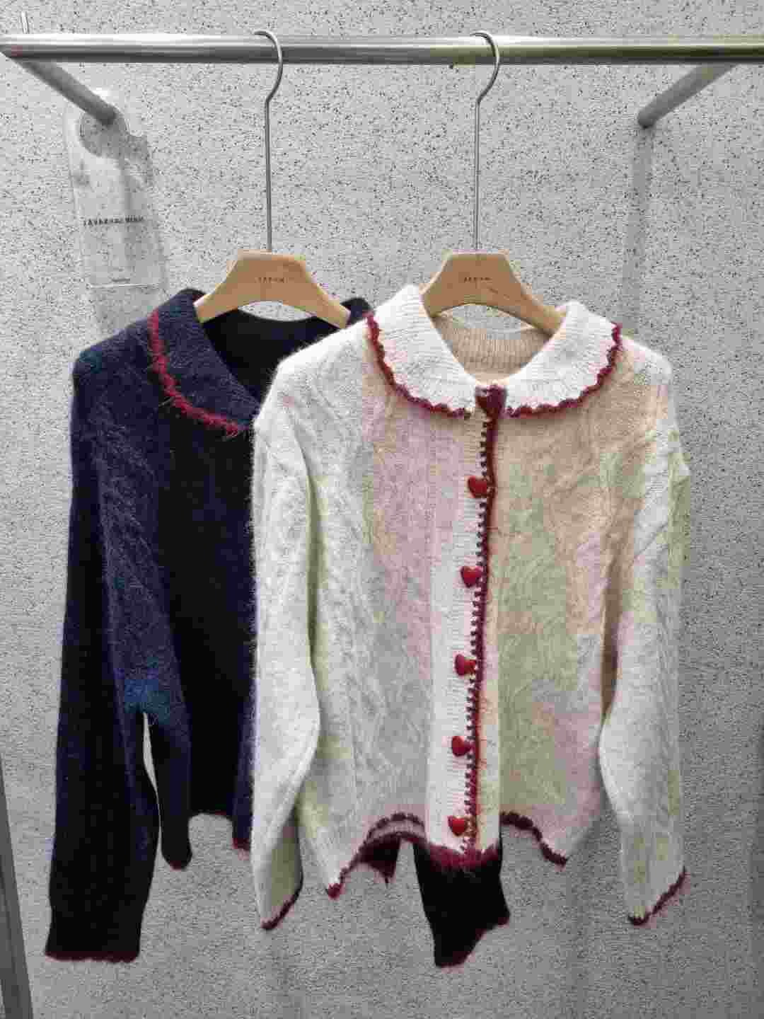 EROOM東大門㊣代購女裝新款25秋冬休閑推薦時尚人氣毛衣開衫EROOM毛衣