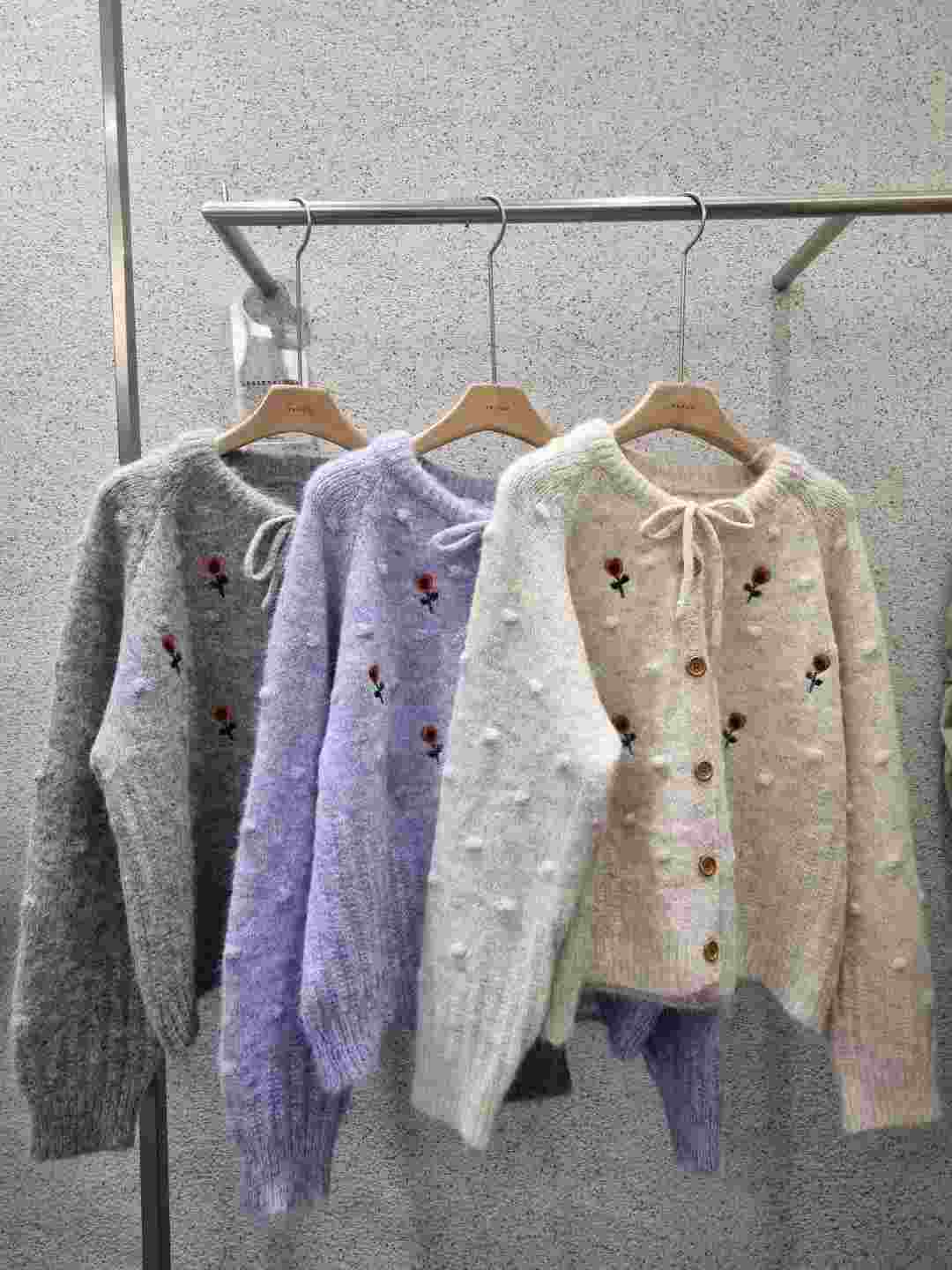 EROOM東大門㊣實拍女裝新款熱賣時尚休閑25秋冬人氣推薦毛衣EROOM毛衣