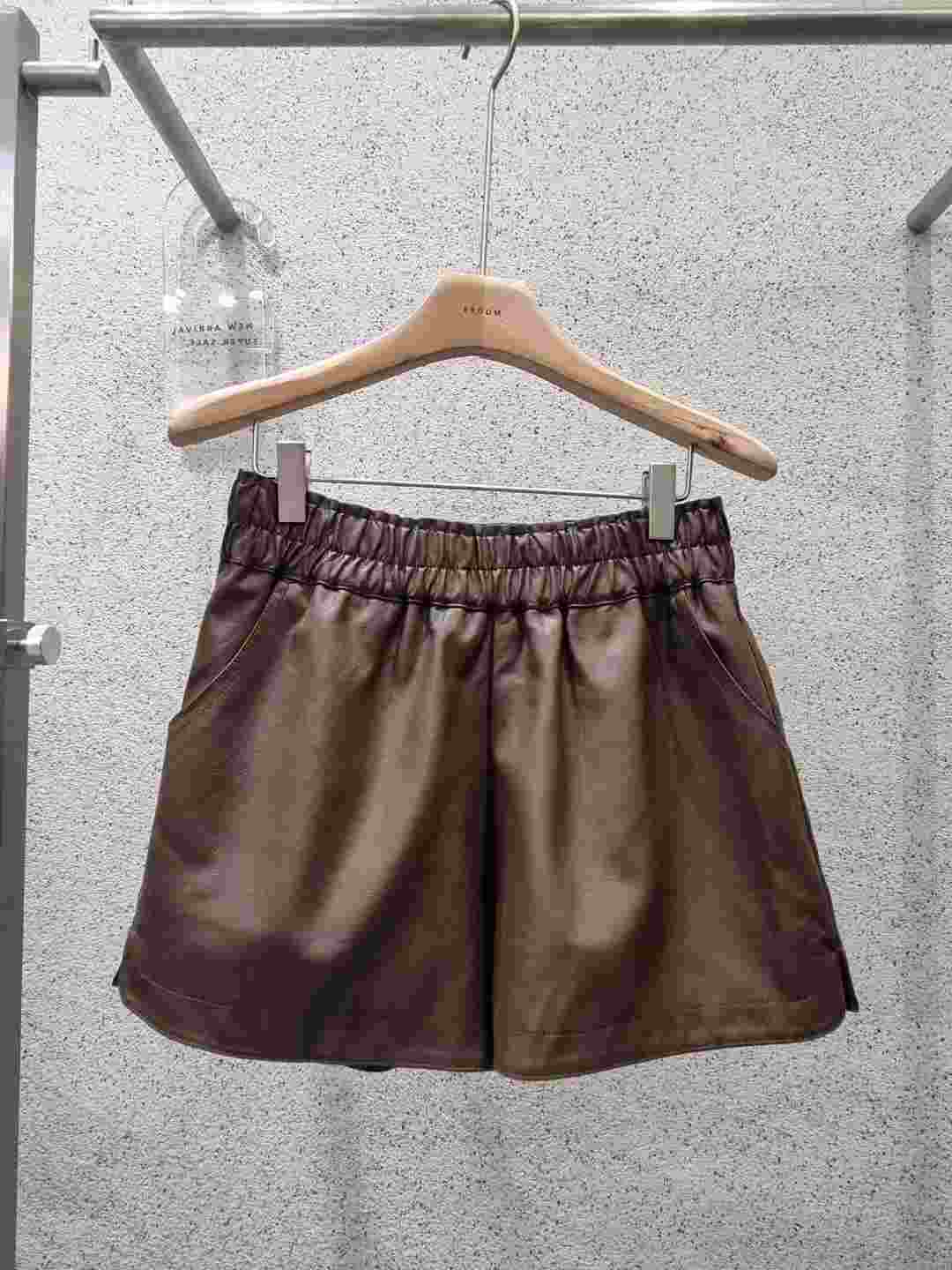 EROOM東大門㊣實拍女裝新品25秋冬人氣推薦休閑職業真品短褲EROOM短褲