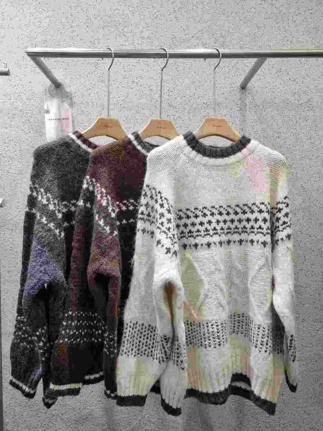 EROOM韓國代購㊣女士新品休閑25秋冬推薦人氣熱賣職業真品毛衣EROOM毛衣