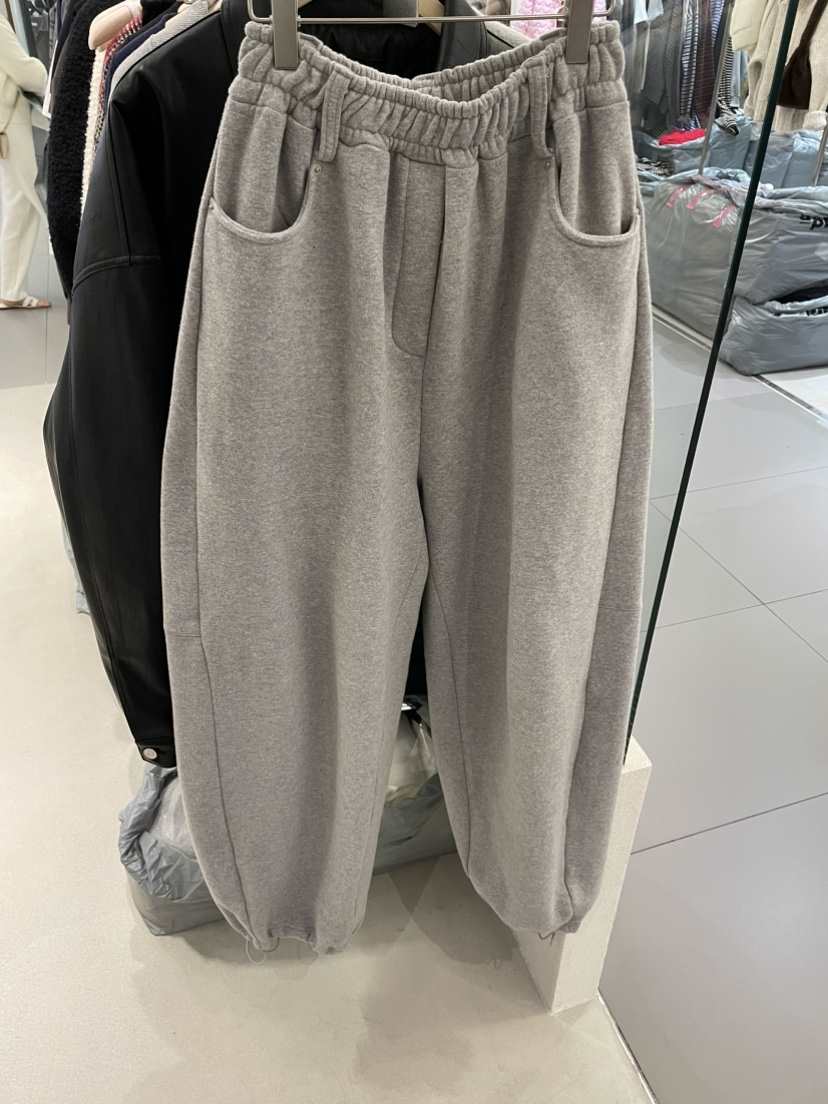 NOB東大門㊣實拍女士新品真品時尚休閑25秋冬職業休閑褲抓絨NOB休閑褲