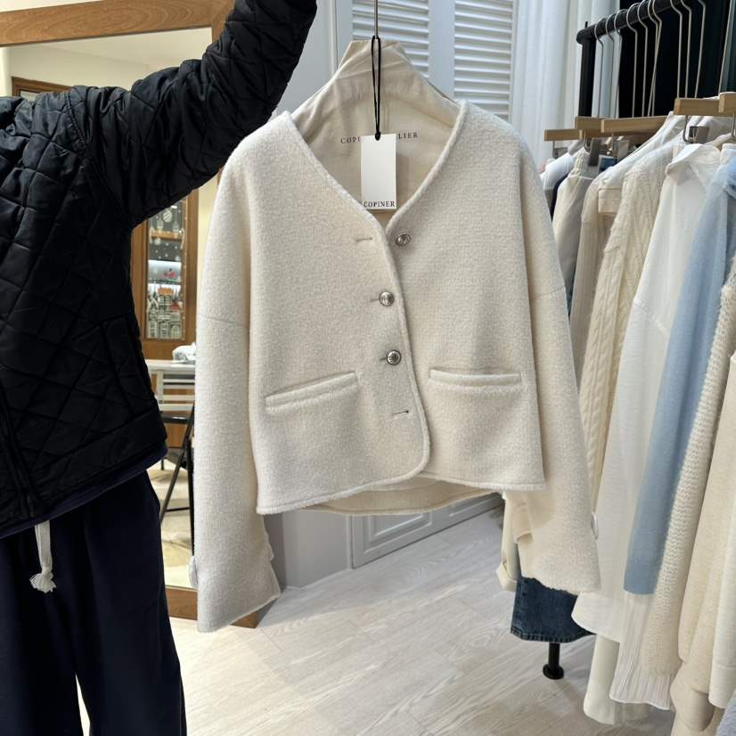 COPINER韓國直郵㊣女裝新品推薦真品時尚25秋冬人氣休閑夾克COPINER夾克