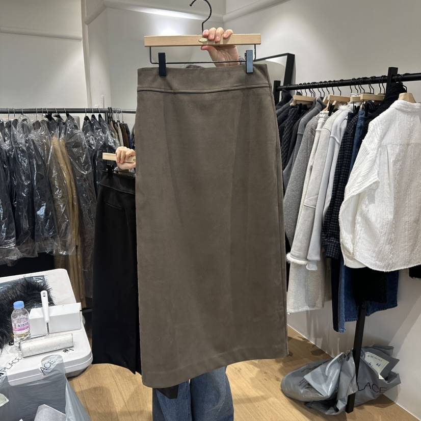 aube nunt東大門㊣直郵女士新品真品休閑熱賣時尚25秋冬長裙aube nunt長裙