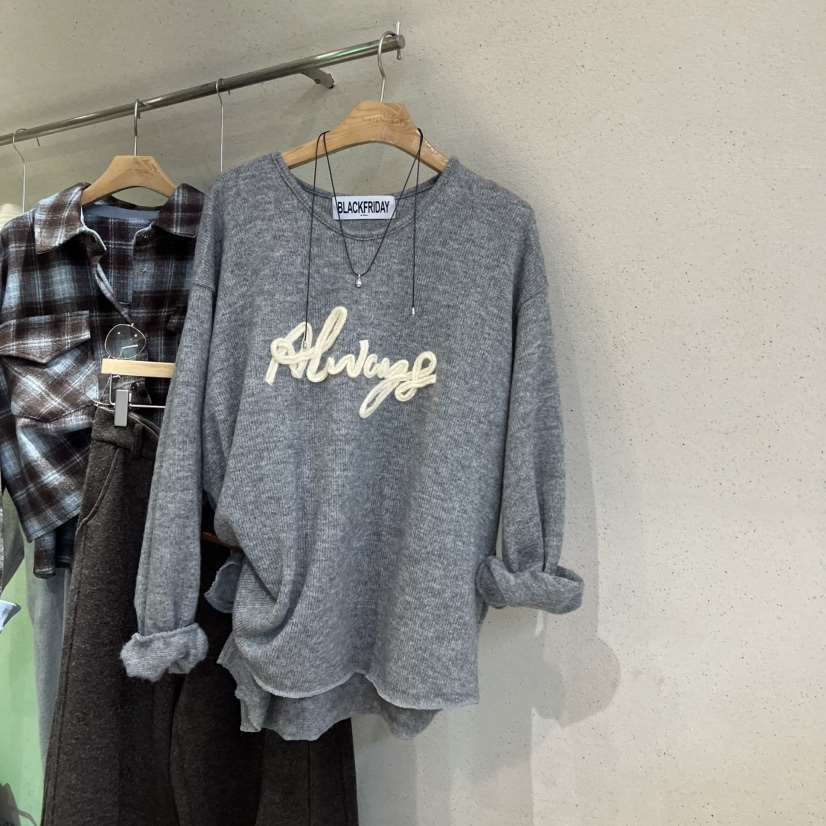 BLACKFRIDAY韓國直郵㊣女士新款休閑職業推薦25秋冬人氣毛衣BLACK FRIDAY毛衣