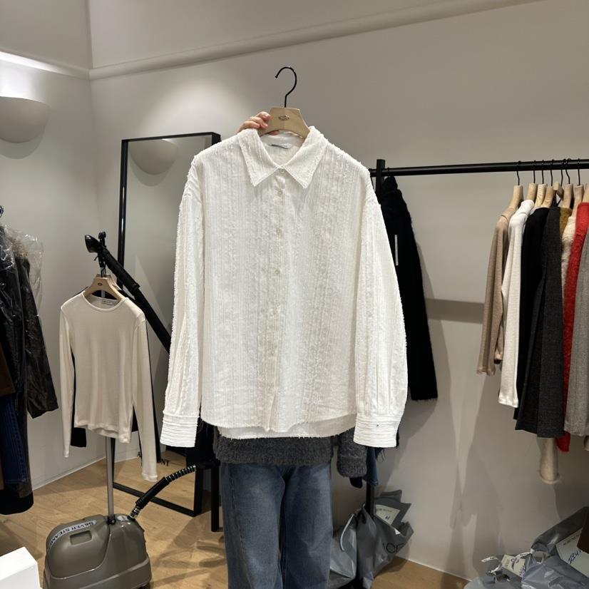 aube nunt韓國直郵㊣女裝新品推薦休閑熱賣真品襯衫蕾絲衫aube nunt襯衫/蕾絲衫