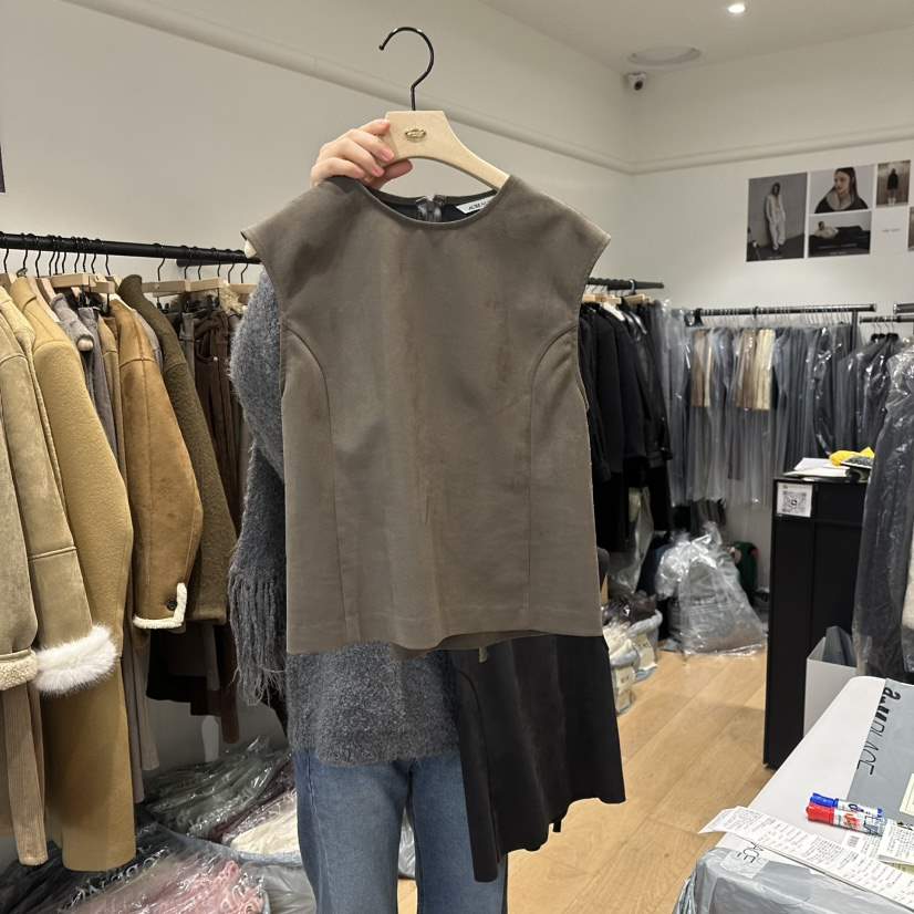 aube nunt東大門㊣直郵女士新品熱賣25秋冬真品職業吊帶背心aube nunt吊帶/背心