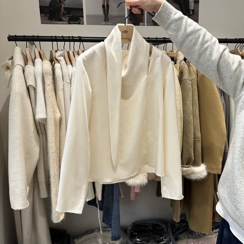 aube nunt韓國直郵㊣女裝新品休閑時尚職業推薦襯衫蕾絲衫aube nunt襯衫/蕾絲衫