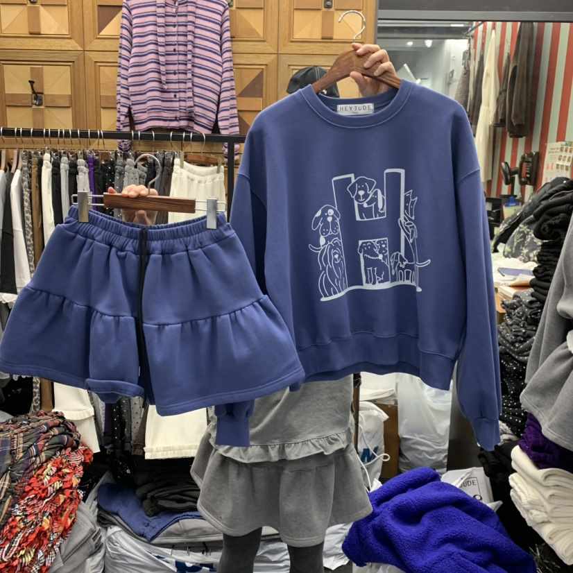 HEYJUDE東大門㊣直郵女裝新品休閑推薦25秋冬熱賣套裝加絨套裝HEYJUDE套裝