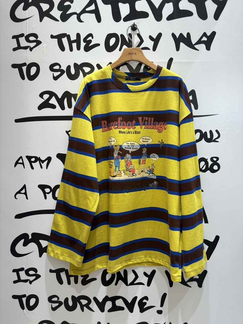 2ND K東大門㊣代購女裝新款熱賣25秋冬休閑職業人氣長袖T恤2ND K長袖T恤