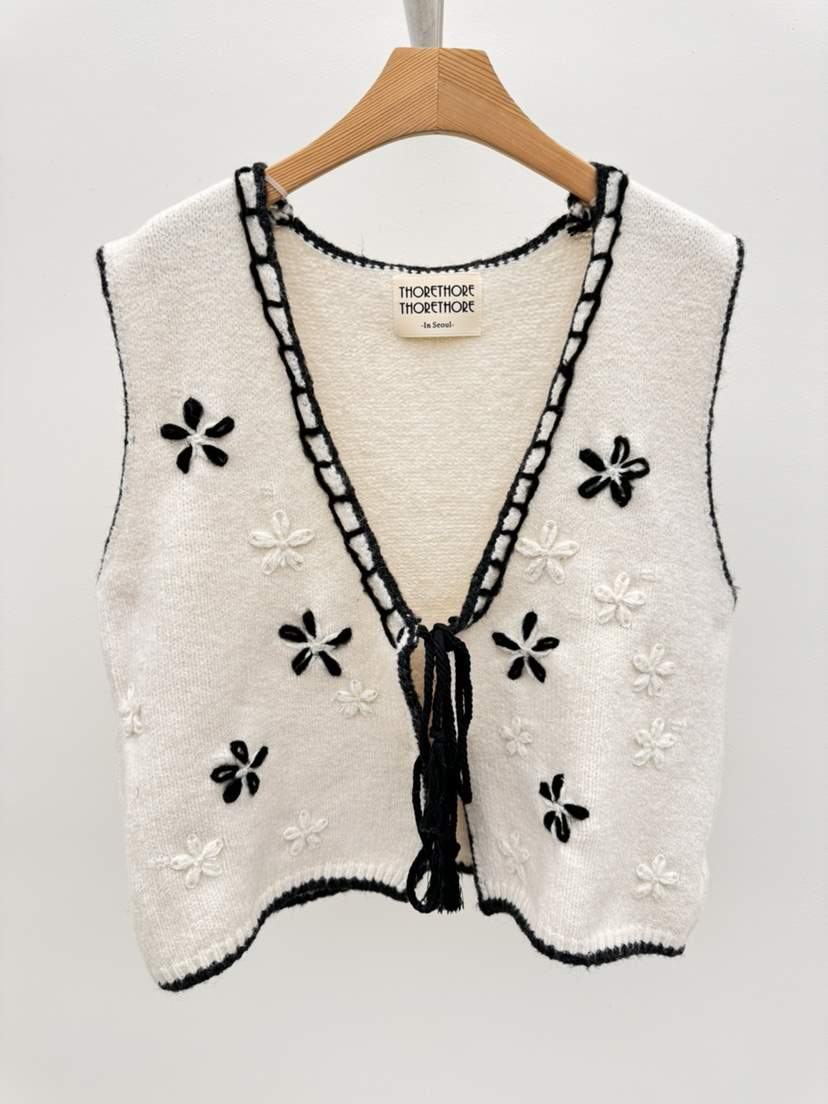 THORE韓國代購㊣女裝新款休閑真品時尚熱賣職業推薦25秋冬馬甲THORE馬甲