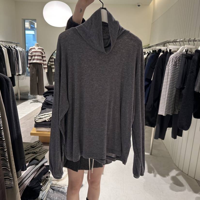 GRADE東大門㊣直郵女士新款25秋冬熱賣休閑真品長袖T恤羊毛GRADE長袖T恤