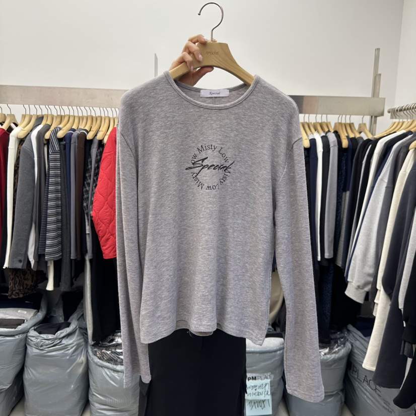 SPECIAL東大門㊣實拍女裝新品25秋冬真品休閑熱賣人氣長袖T恤SPECIAL長袖T恤