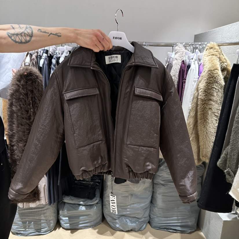 FAVOR-P韓國直郵㊣女裝新品人氣熱賣休閑時尚推薦真品夾克FAVOR-P夾克