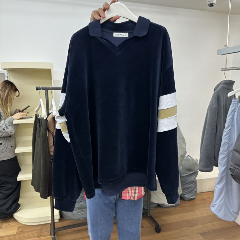 MYNAMEIS韓國直郵㊣女士新款推薦真品休閑熱賣時尚職業衛衣MYNAMEIS衛衣