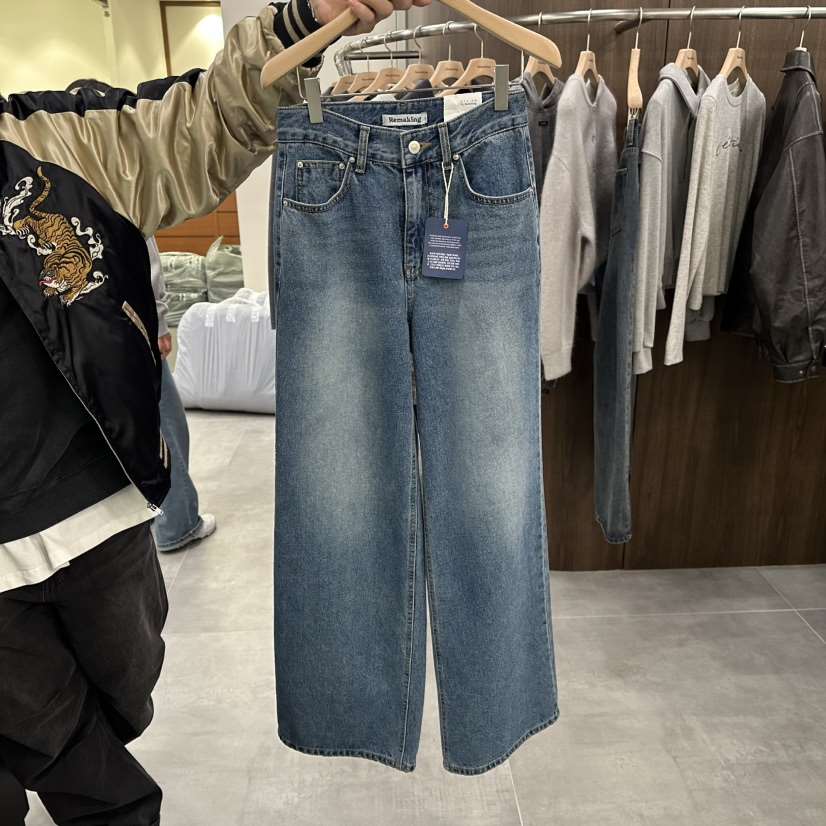 URBANSTORY/REMAKING東大門㊣直郵女裝新品熱賣牛仔褲口袋Remaking/URBANSTORY牛仔褲