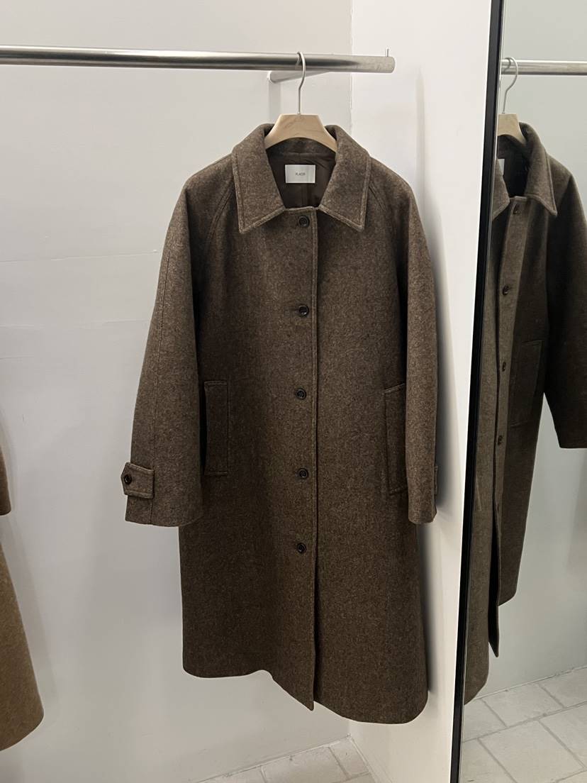 REGULARLY/PLACOR東大門㊣代購女裝新品25秋冬中長款大衣插肩REGULARLY/PLACOR中長款大衣