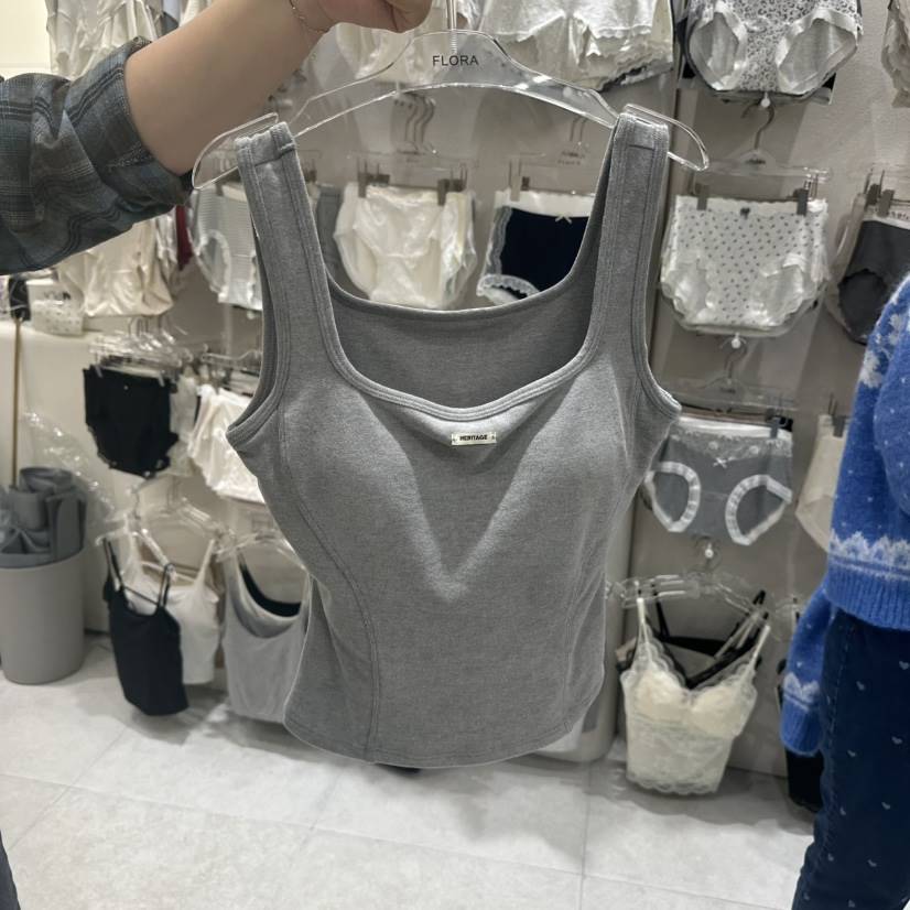 FLORAL-P東大門㊣直郵女裝新款真品25秋冬人氣熱賣吊帶背心FLORAL-P吊帶/背心