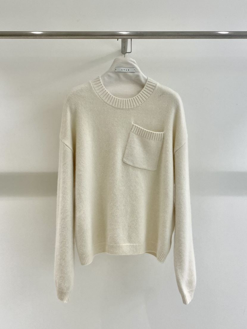 1968韓國代購㊣女裝新品25秋冬真品時尚職業人氣針織衫口袋1968/YEOUYA針織衫