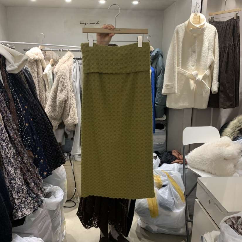 LOGROAD東大門㊣代購女士新品推薦職業熱賣休閑25秋冬時尚長裙LOG ROAD長裙