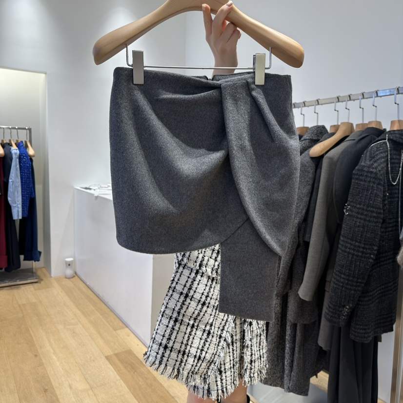 VAN NZILL東大門㊣直郵女裝新品休閑真品推薦職業25秋冬短裙VAN NZILL短裙