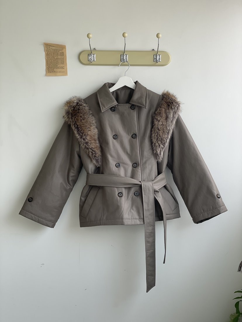 JOURNEY韓國代購㊣女裝新品真品25秋冬推薦熱賣時尚夾克皮草JOURNEY夾克