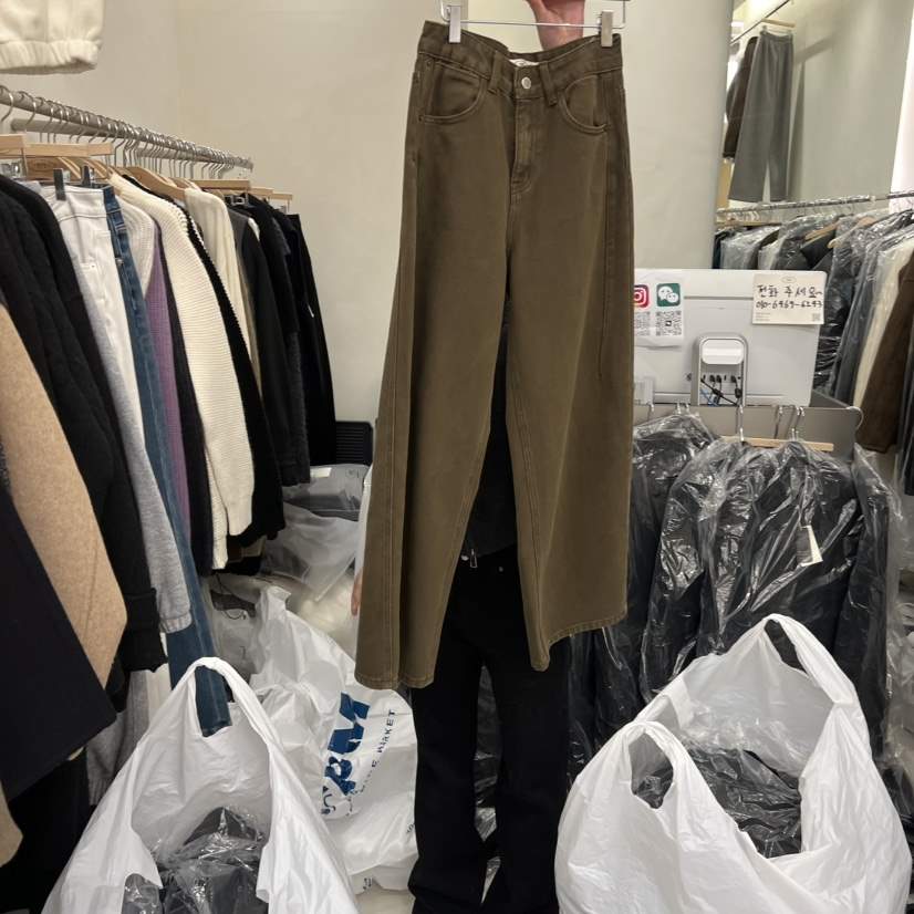 TAKE YOUE TIME韓國代購㊣女裝新品熱賣真品人氣推薦牛仔褲TAKE YOUE TIME牛仔褲