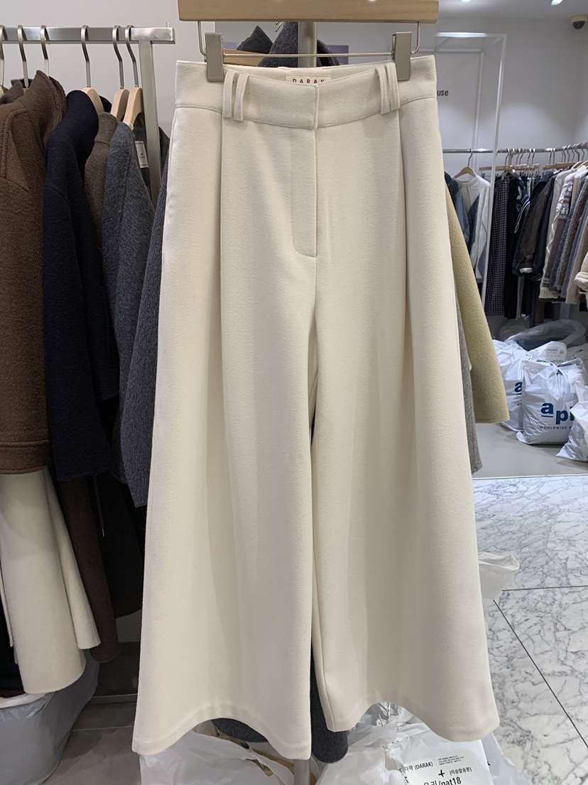 DARAK韓國直郵㊣女裝新款休閑推薦真品職業25秋冬休閑褲羊毛DARAK休閑褲