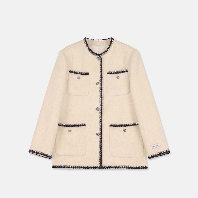 HER韓國直郵㊣女士新品職業休閑熱賣人氣真品時尚25秋冬夾克HANNA21夾克