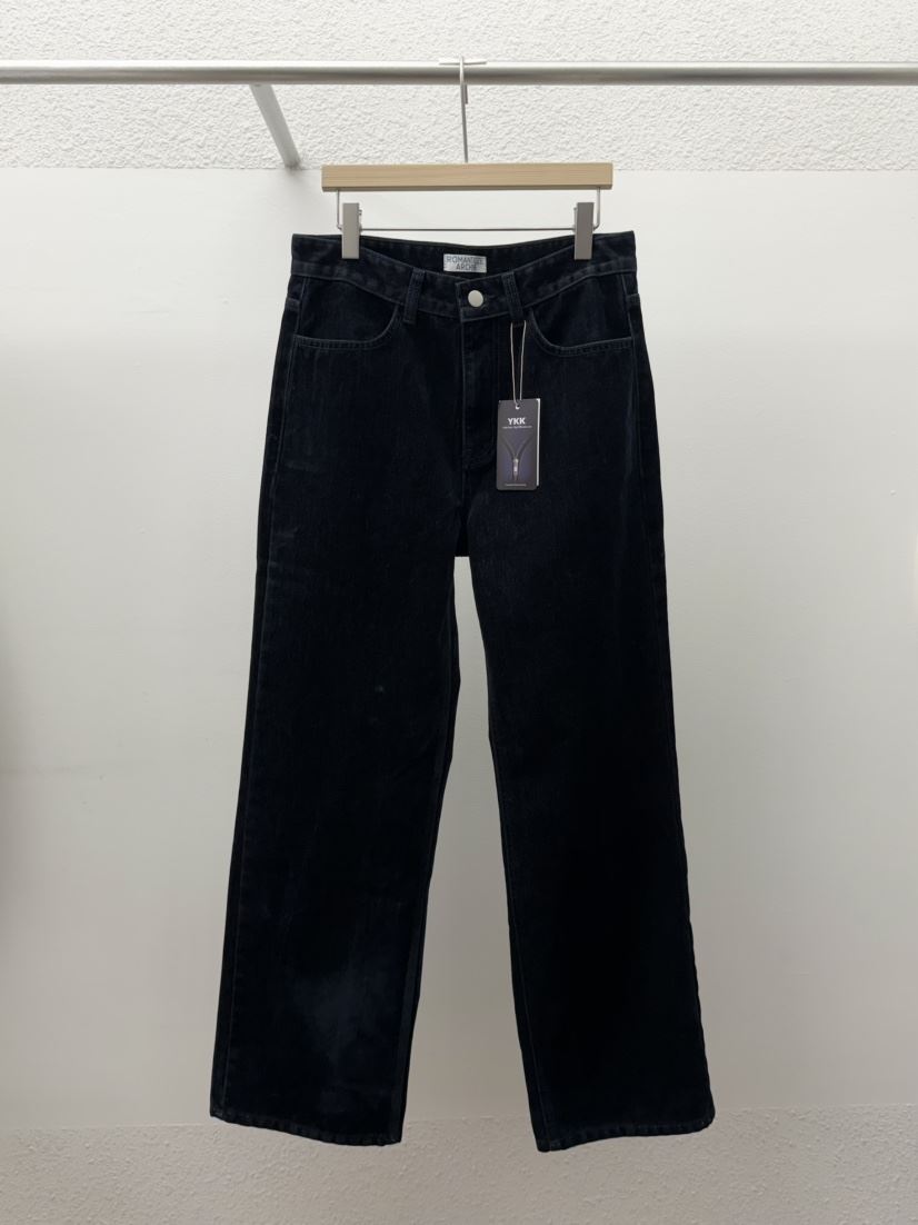 ROMANTICIZE韓國代購㊣女裝新品職業熱賣人氣真品牛仔褲天鵝絨ROMANTICIZE牛仔褲