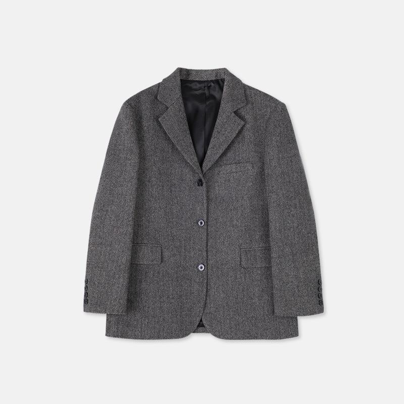 HER韓國代購㊣女裝新款推薦真品人氣25秋冬職業時尚休閑夾克HANNA21夾克