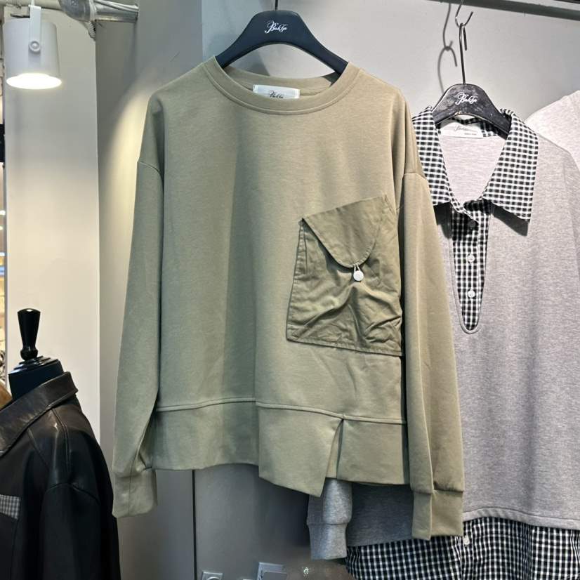 BAKHA-衣服東大門㊣實拍女士新品人氣休閑25秋冬真品長袖T恤BAKHA長袖T恤