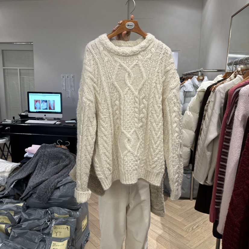 BRUSH-P東大門㊣代購女裝新款休閑推薦真品職業時尚熱賣毛衣BRUSH-P毛衣